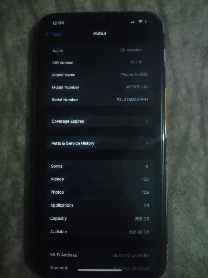 Apple iPhone XS Max 4