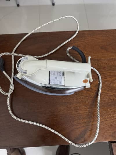 2 irons (National and Panasonic) for sale