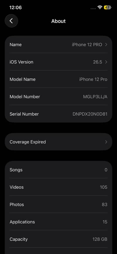 Apple iPhone 12 Pro