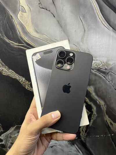 Apple iPhone 15 Pro Max pta box 256gb