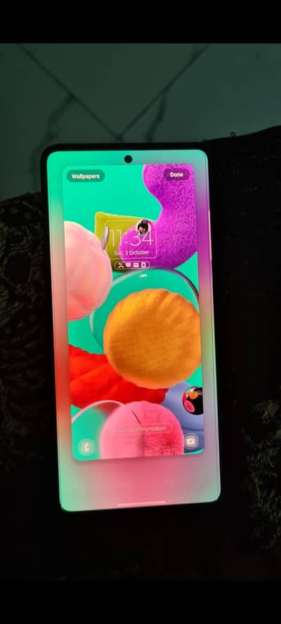 Samsung Mobile A51 6/128 official pta with box