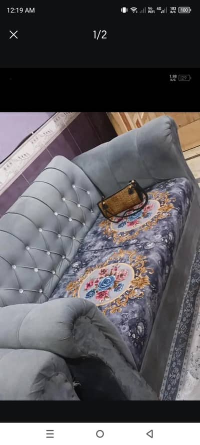2 seater sofa set