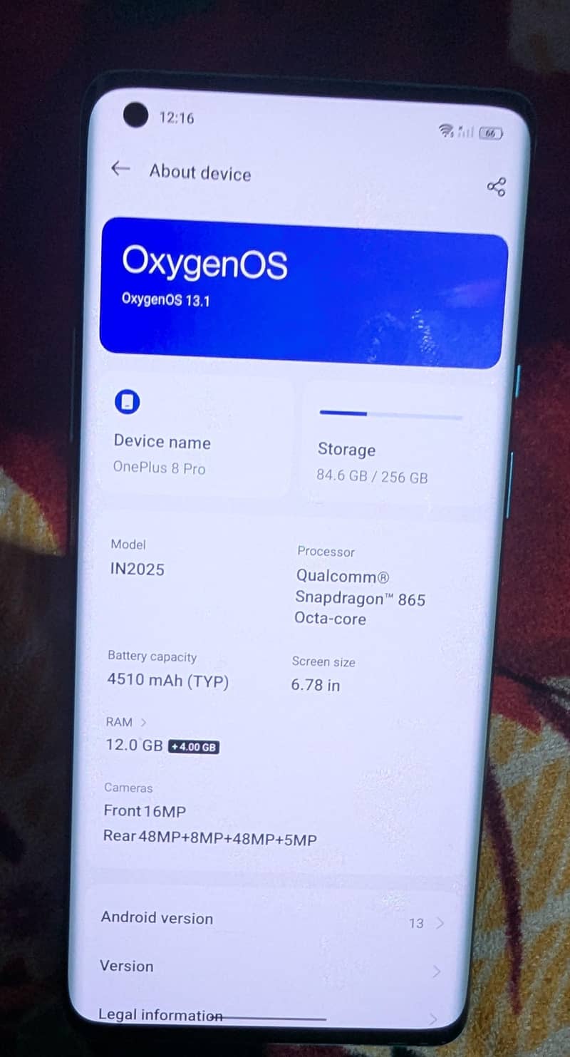 One Plus 8 pro 5