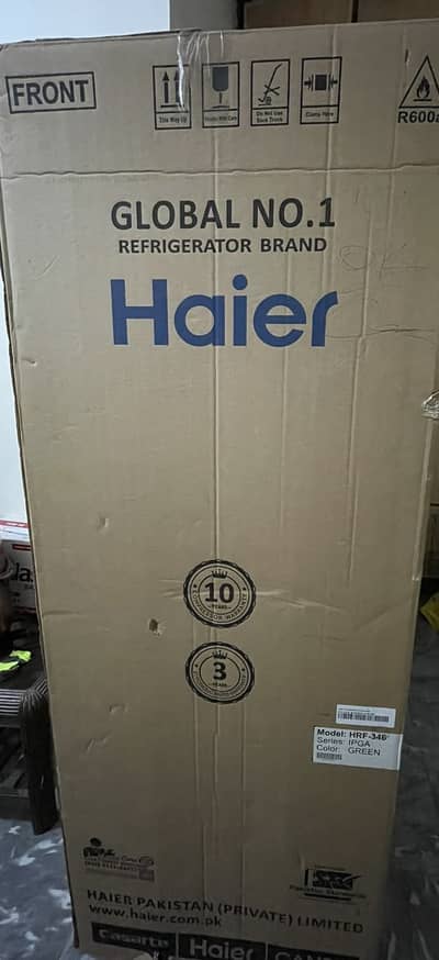 New untouched refrigerator