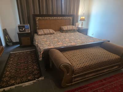 Complete Bedroom Furniture set in throw away price .