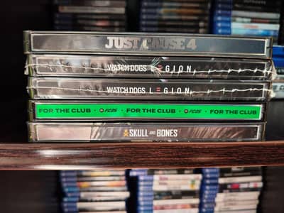 play station game's steel Books