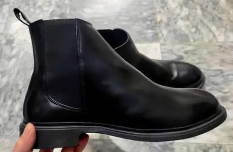 Zara Leather Chlease Boot euro43/9