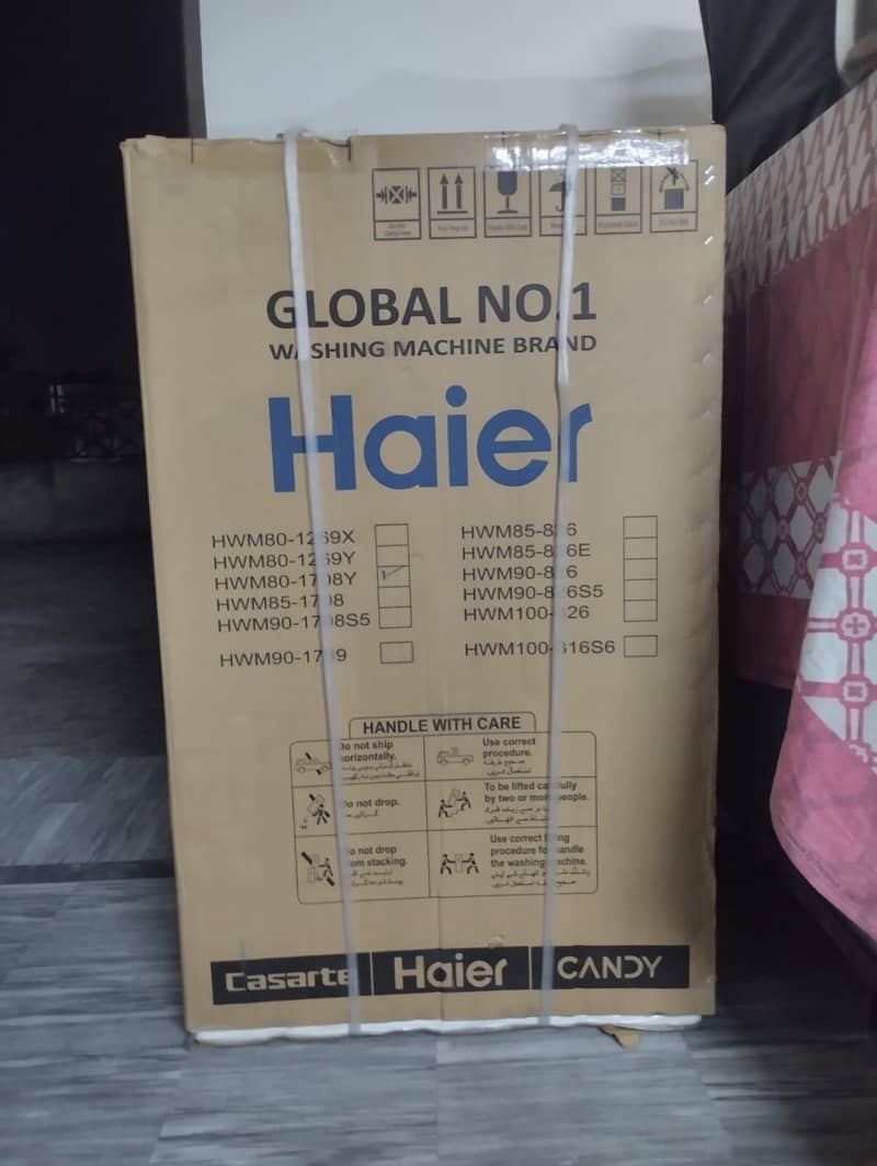 haier automatic washing machine 0