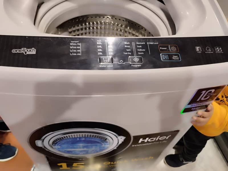 haier automatic washing machine 1