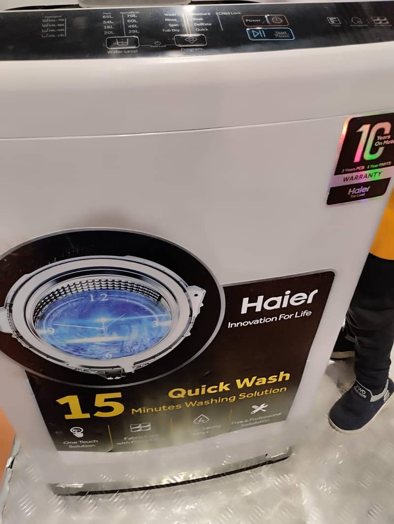 haier automatic washing machine 3