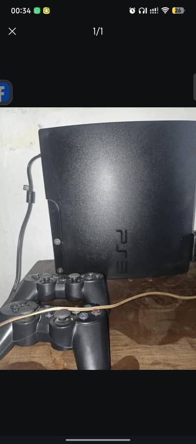 Playstation 3 slim jailbreak with 7 CD and 6 installed games