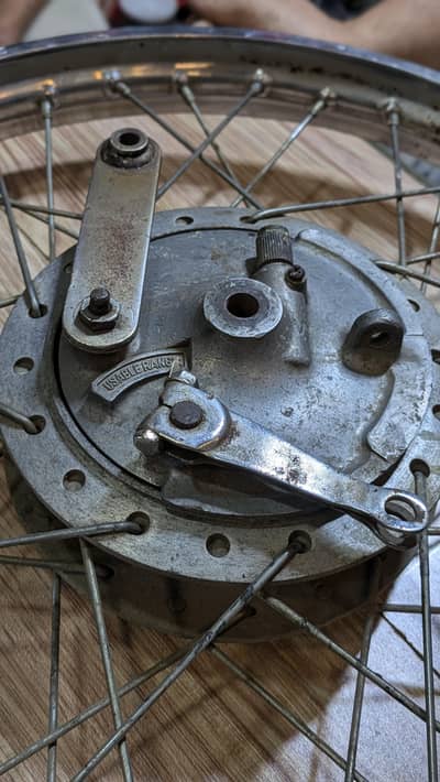 gto100 front wheel complete