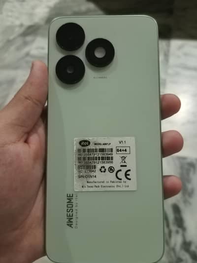 itel A50 4GB 64GB | 8GB Extended RAM | 5000mAh | Lime Green