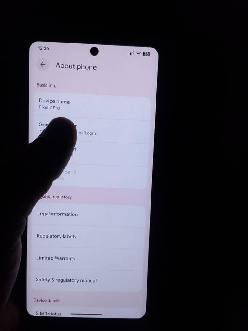 Google Pixel 7 Pro exchange possible 4