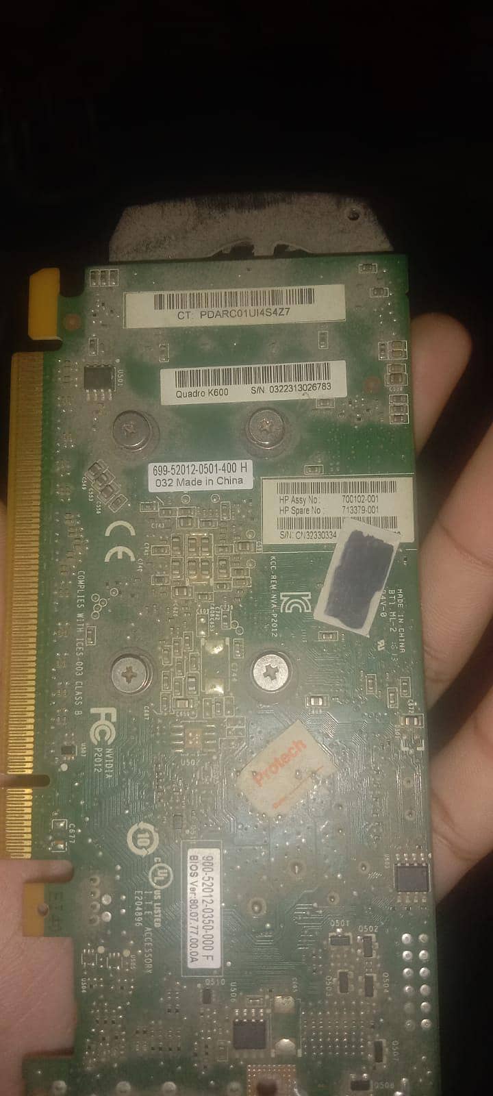 Nvidia Quadro k600 1
