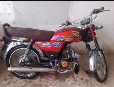 united 70cc 2020 model bike for sale