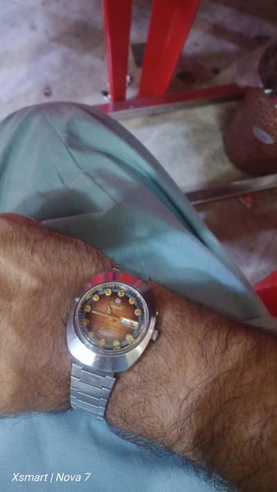 Ricoh watch automatic vintage in rado design