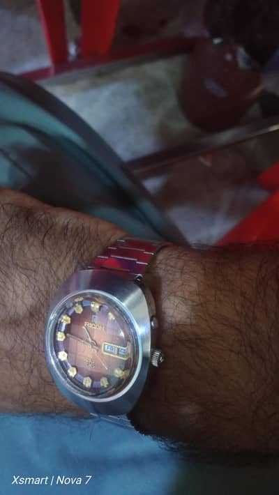 Ricoh watch automatic vintage in rado design