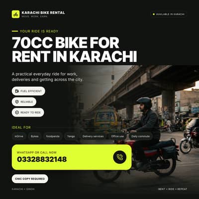 70cc Bike For Rent