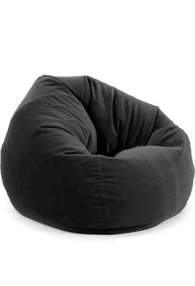 Bean bags for sale one black one grey xxl size