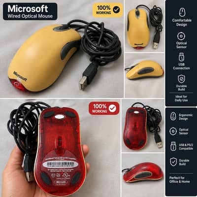 Microsoft intelli 1.1 mouse working 100% 10/10 condition