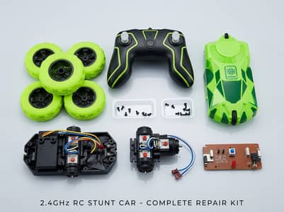 2.4GHz RC Stunt Car Complete Spare Parts & Repair Kit
