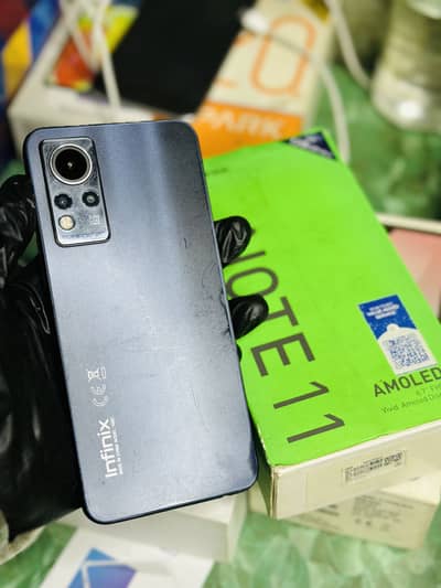 Infinix Note 11 4/128 with box
