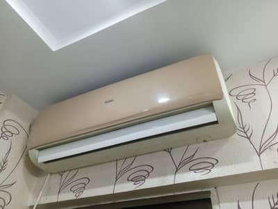 Haier new in condition working but coil leakage ha