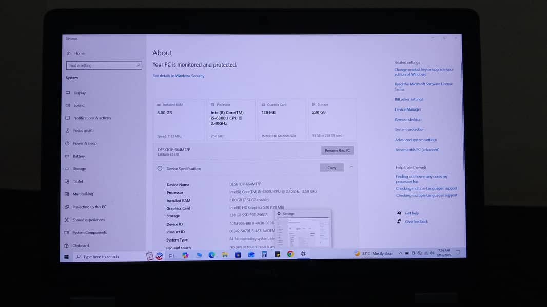 Dell laptop 5