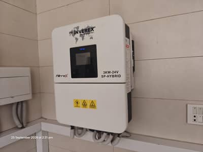 Inverex 3KW Hybrid Inverter Without Battery
