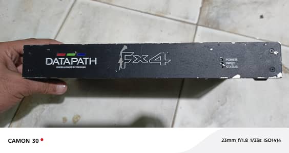 Datapath Fx4 4K Controller Working