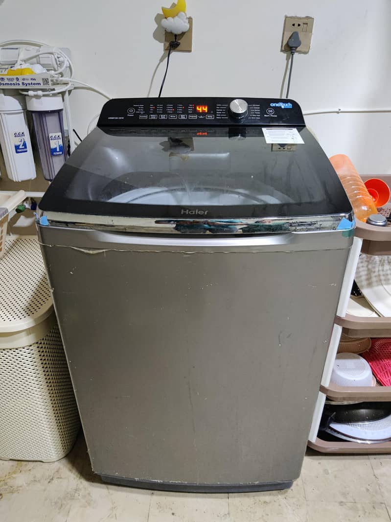 Haier fully automatic washing machine 1