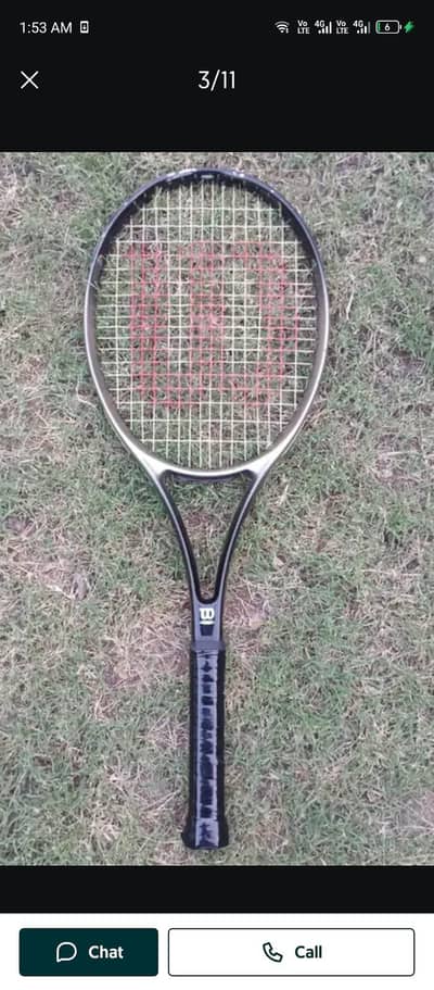 tennis racquets