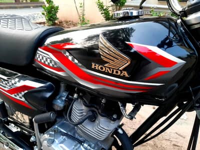 Honda 125 Model 2024 BLACK LusSh Condition For Lovers