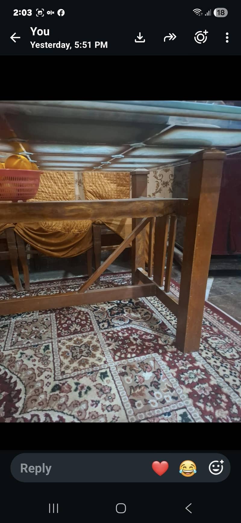 dining table 8 set wala vip condition. 2