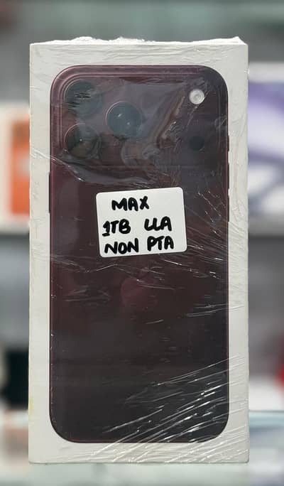 Apple iPhone 18 Pro Max 1TB Lla Model Box pack Non pta Non Active