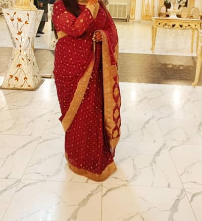 party wear saree