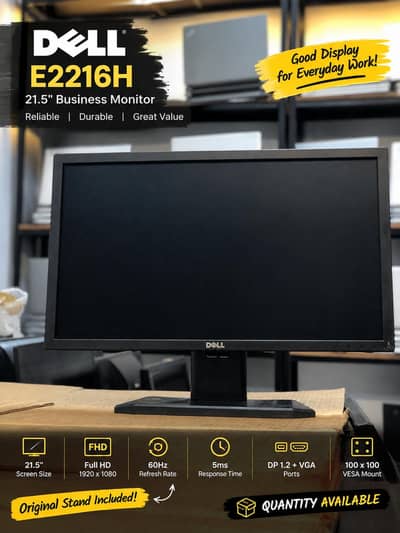 Dell E2216H — Full HD Performance at the Right Price!