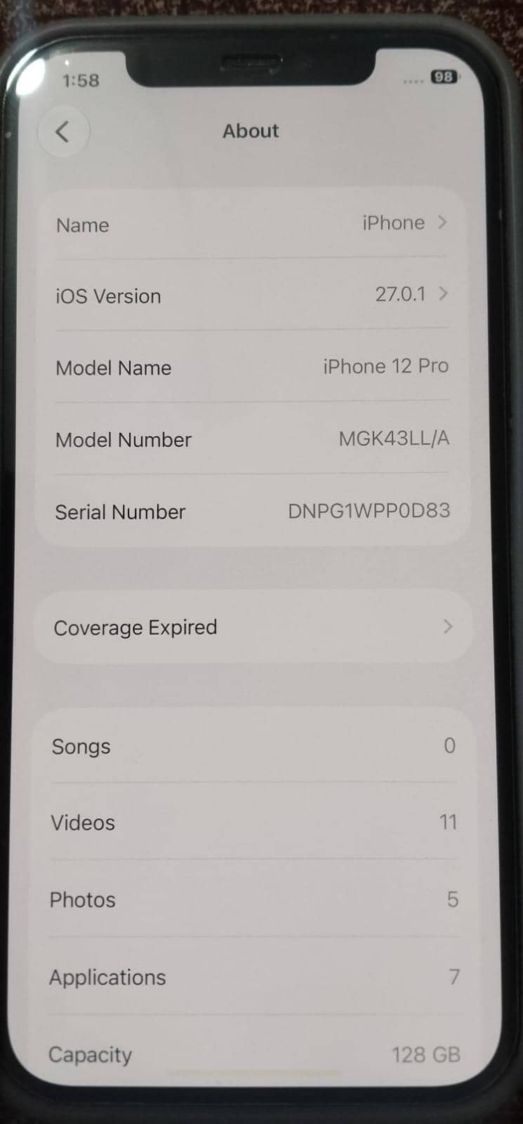 Apple iPhone 12 Pro 0