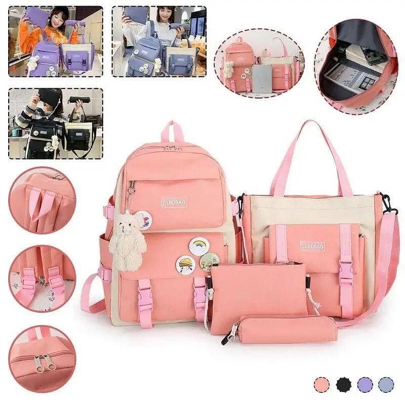 Rolling Backpack Set 5
