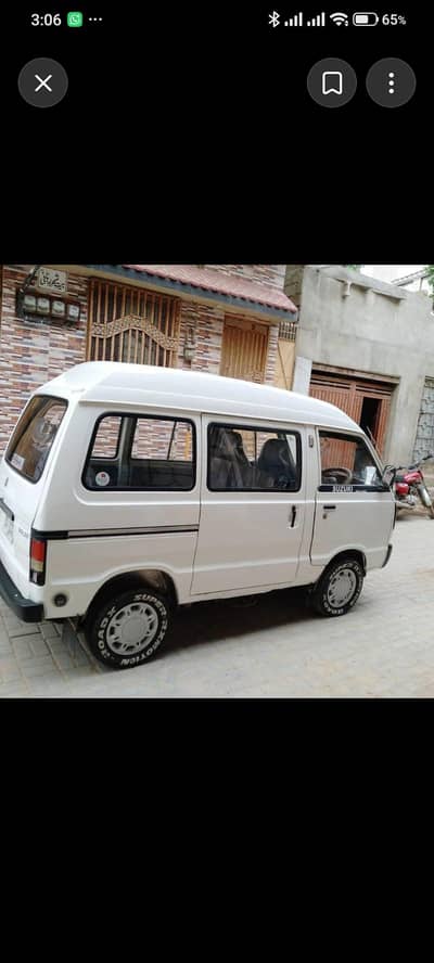 Suzuki Bolan 2007 Available for rental contract