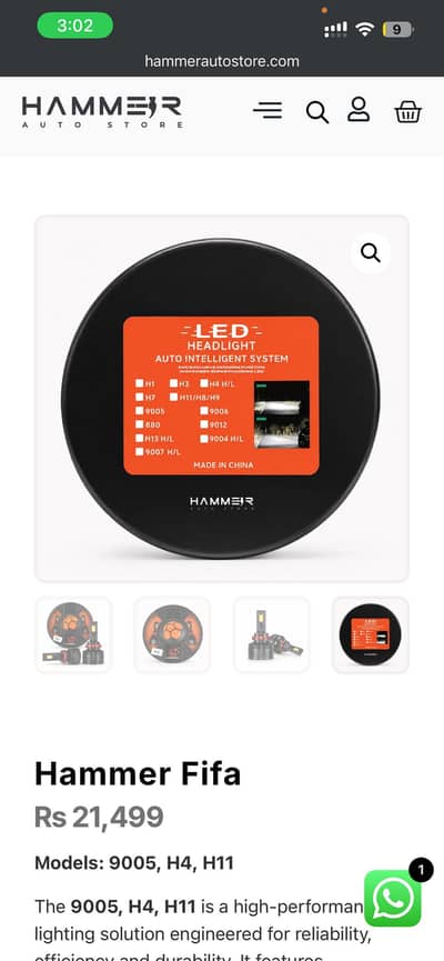 Hammer Original Lights Available cheaper than official website