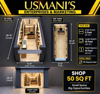 Ideal Prime Location Shop Is Available For Sale In Karachi