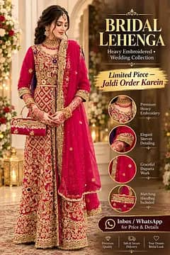 Bridal lehanga | Wedding lehanga | Barat lehanga