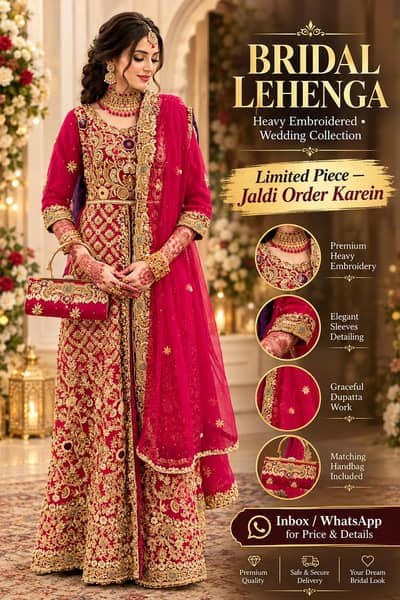 Bridal lehanga | Wedding lehanga | Barat lehanga