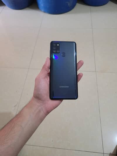 Samsung Mobile A21s 4+4gb Ram 64gb Storage Dual Sim Official PTA Sale