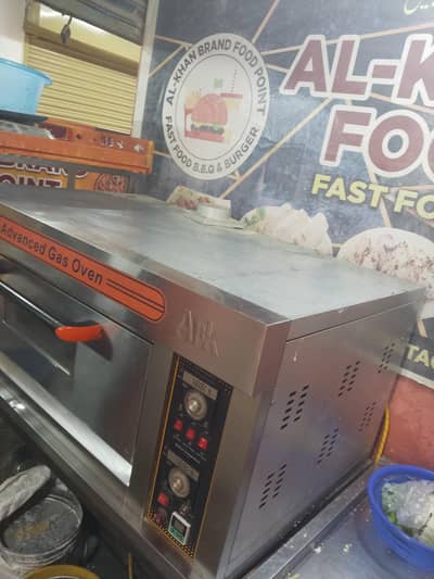 Commercial Pizza Oven Gas & Electric – Complete set