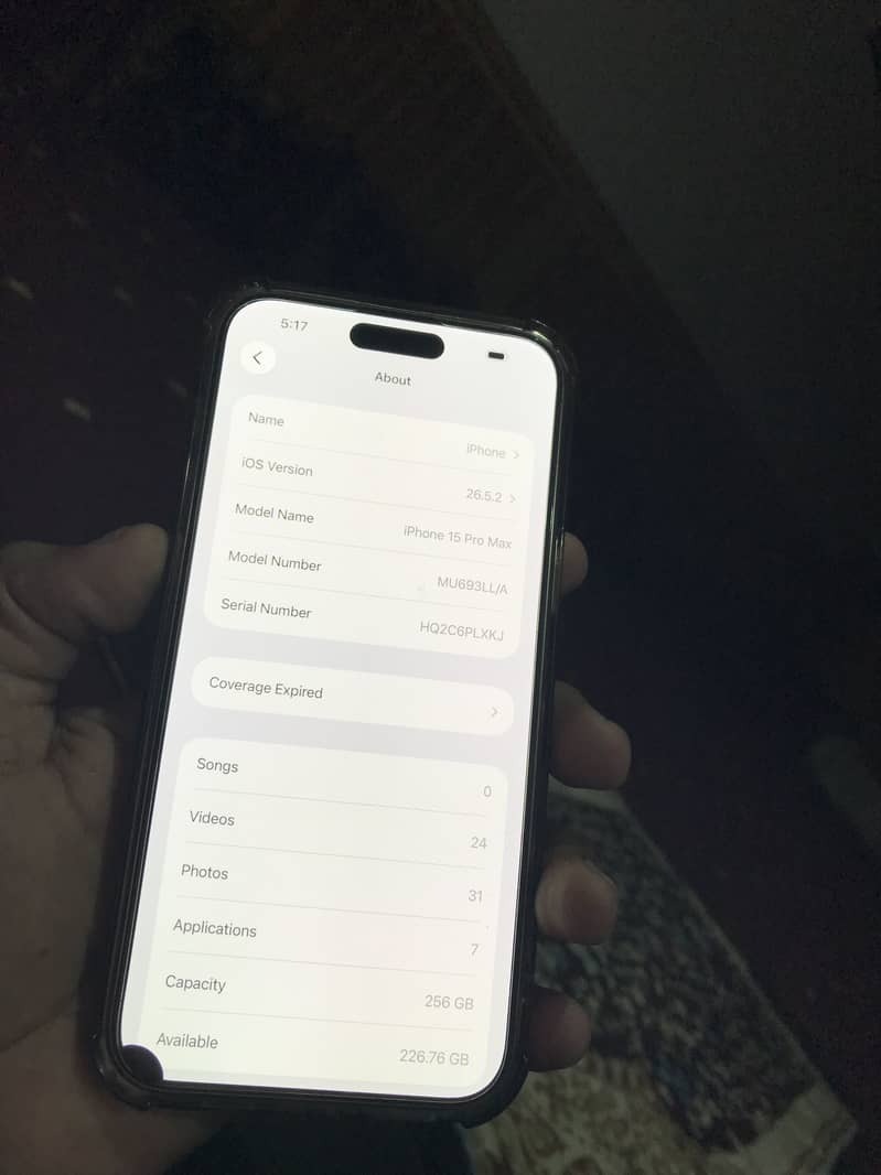 iPhone 15 Pro max I’ve 3