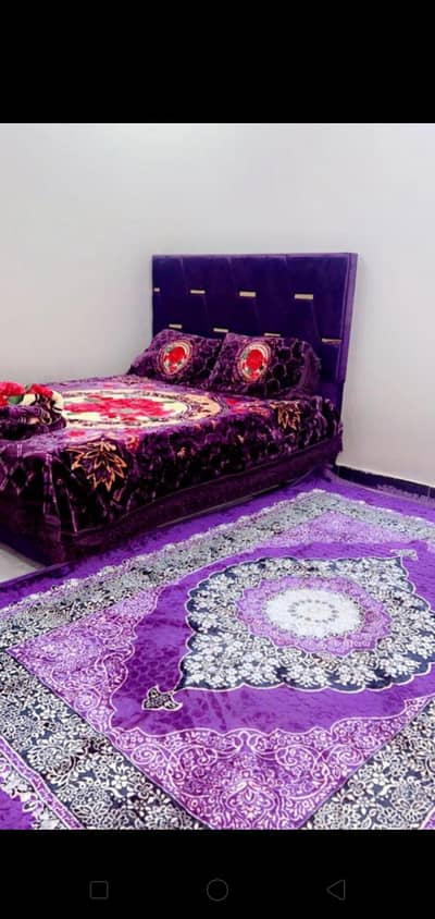 1 matters Hain achi quality ka or 1 Pura bed sheets Hain bahir ka