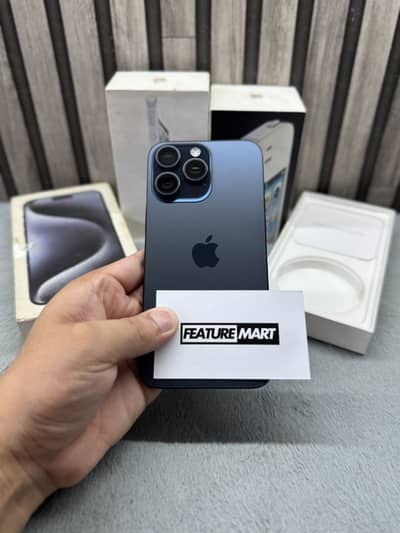 15 Pro Max JV | 256GB | 86% | Box | Blue | Apple iPhone 15 Pro Max